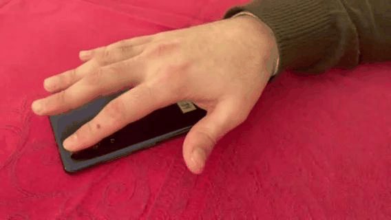 hand phone animation